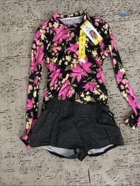 Hurley swim shorts. RASH GAURD NOT INCLUDED